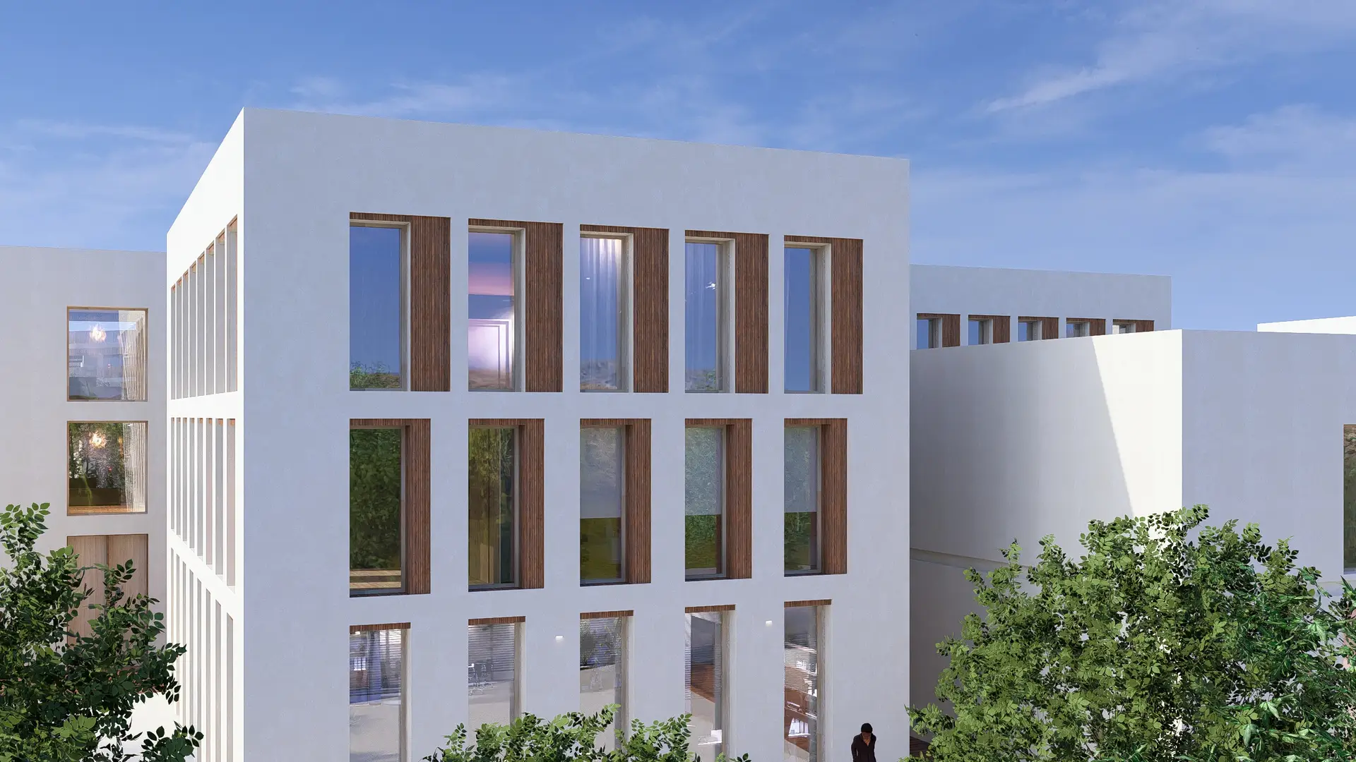 12 Bloques residencial plurifamiliar en Las Torres de Cotillas Murcia diseñado por KovBor Arquitectos