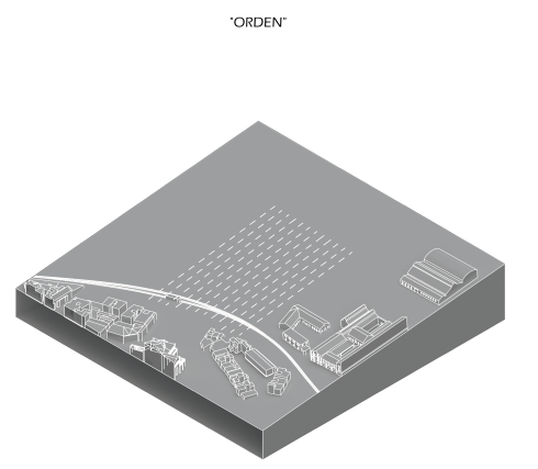 Diagrama de orden urbano del HUB Turístico