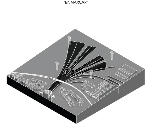 Diagrama de enmarque visual hacia La Unión