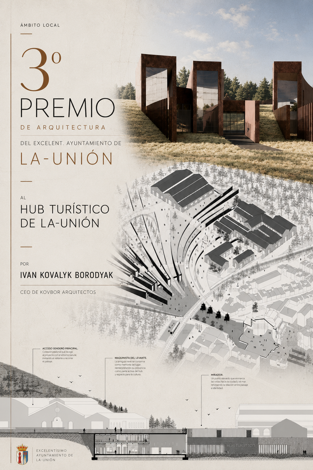 Tercer Premio Ayuntamiento de La Unión KovBor Arquitectos